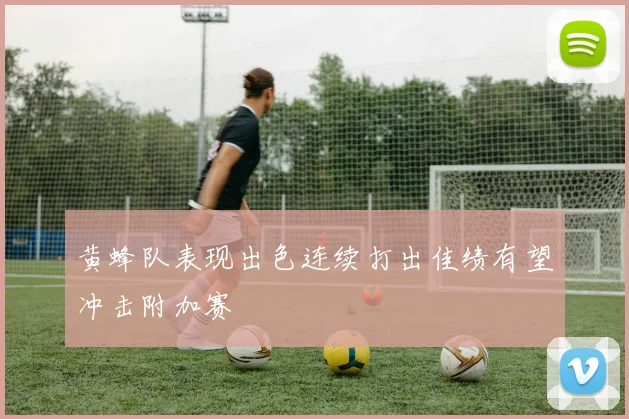 黄蜂队表现出色连续打出佳绩有望冲击附加赛